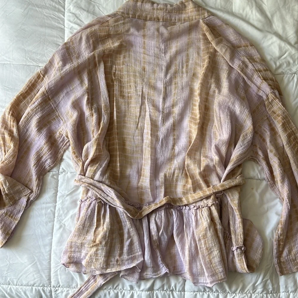 Free people one Sasha tie dye kimono - Picture 7 of 12